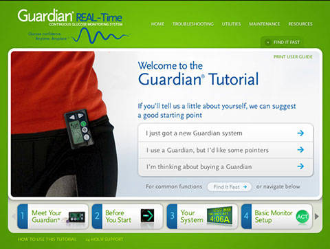 Medtronic Guardian site